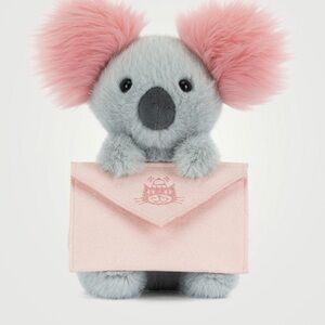 BNWT Jellycat Koala with message Limited edition Valentine’s Day collection 💝